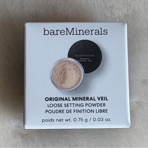 Bundle 2 for $15 mini bareMinerals Original Mineral Veil Loose Setting Powder